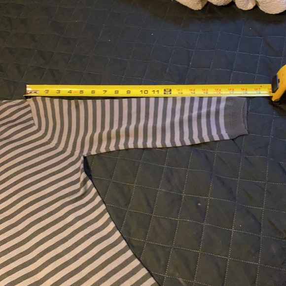 Studio G collection shirt, small, color light gray with dark gray stripes - Picture 7 of 15